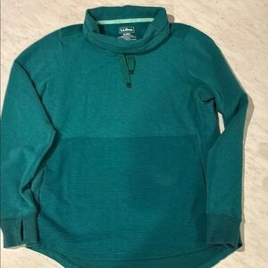L.L. Bean Cozy Mixed Knit Pullover 2025